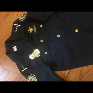 Police Costume worn 1x with Free added accessories